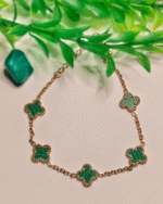 Green clover adjustable bracelet for women – Tohfa Jewels