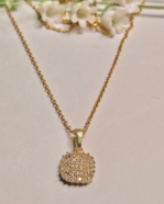 Square CZ Pendant Gifting, Tarnish Free Pendent Set, Pave Diamond Look